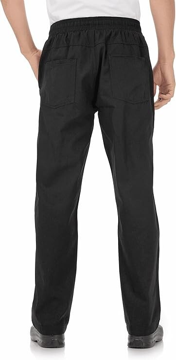NEW! Genuine! Chef Works Men's Better Built Baggy Chef Pants BSOL-NAV-3Xl