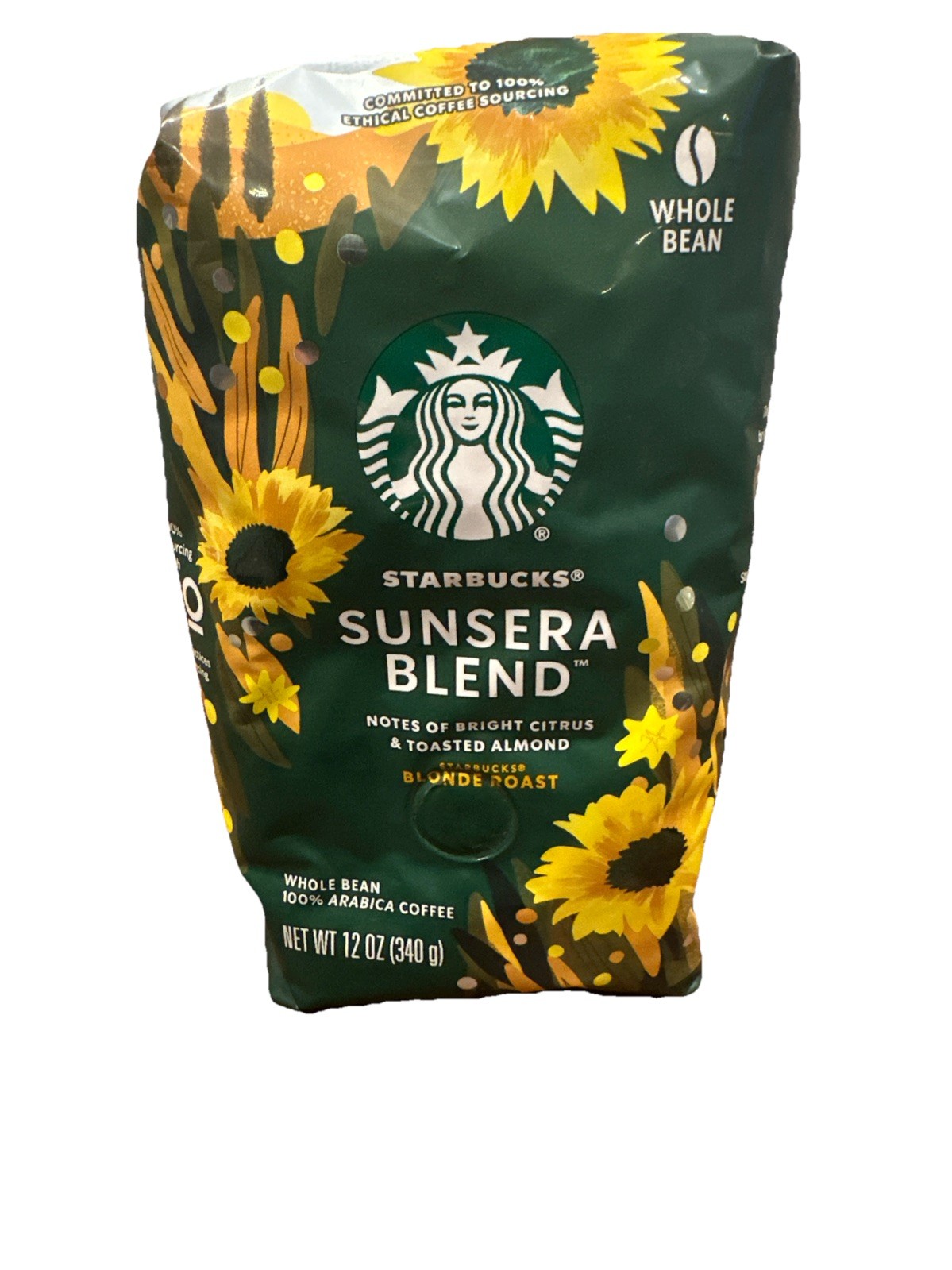 6 BAG DEAL! Starbucks Coffee Sunsera Blend Blonde Roast Whole Bean 12oz 01/29/26