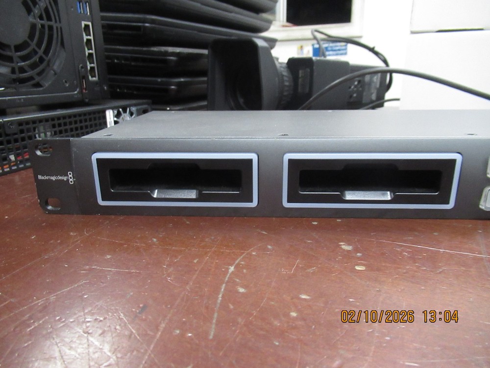 Blackmagic Design HyperDeck Studio 2 HD SSD Recorder via SDI or HDMI