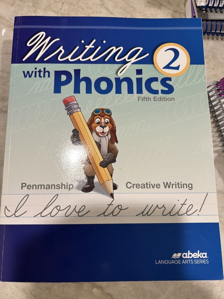 Writing with Phonics 2 (Cursive; 5th Edition) No Writing
