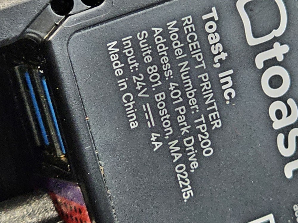 Toast Flex TT200 POS System Touch Screen w/ Printer, Cash Drawer Printer