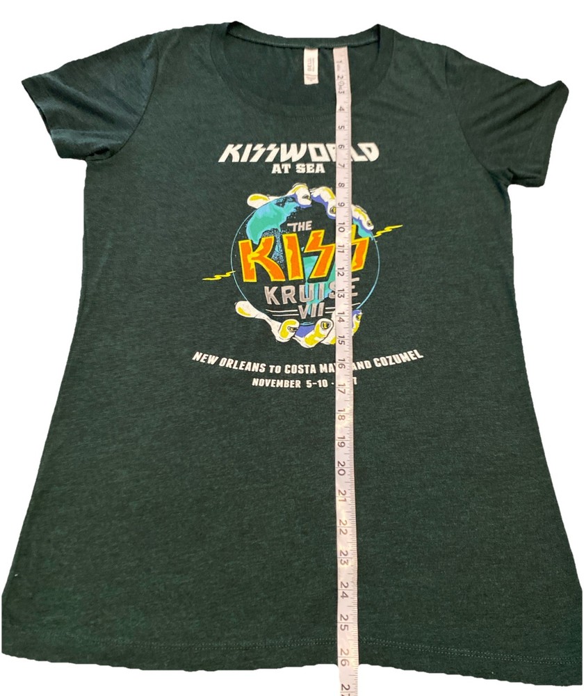 KISS’s Kissworld At Sea Kruise VII 2017 New Orleans To Cozumel Shirt X-Large