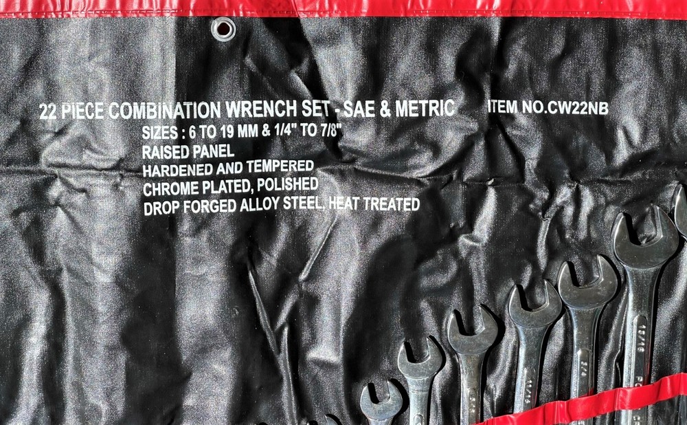 COMBO 20 PC POWER PRO WRENCH SET ITEM NO. 22NB