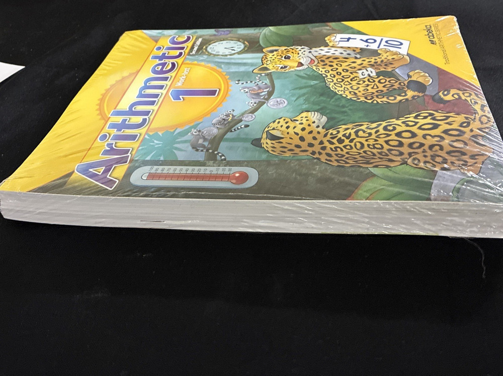 A Beka Arithmetic 1 Student Set - Unbound Student Worktext & Tests Speed Drills