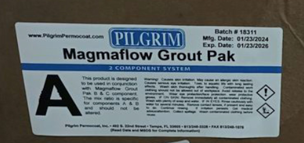 Magmaflow Grout Pak
