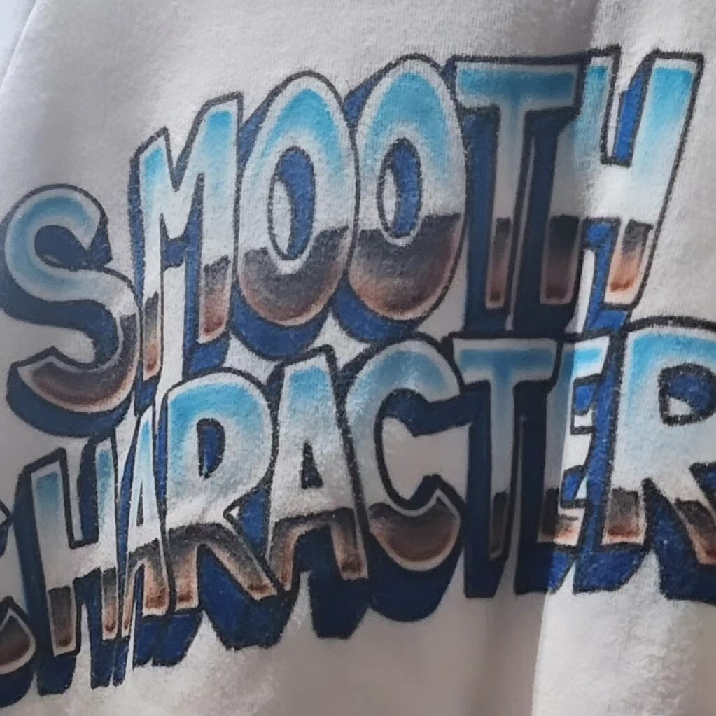 Vintage JOE CAMEL Airbrush Paint Sweatshirt 1996 By JERRY SMOOTH CHARACTER LARGE