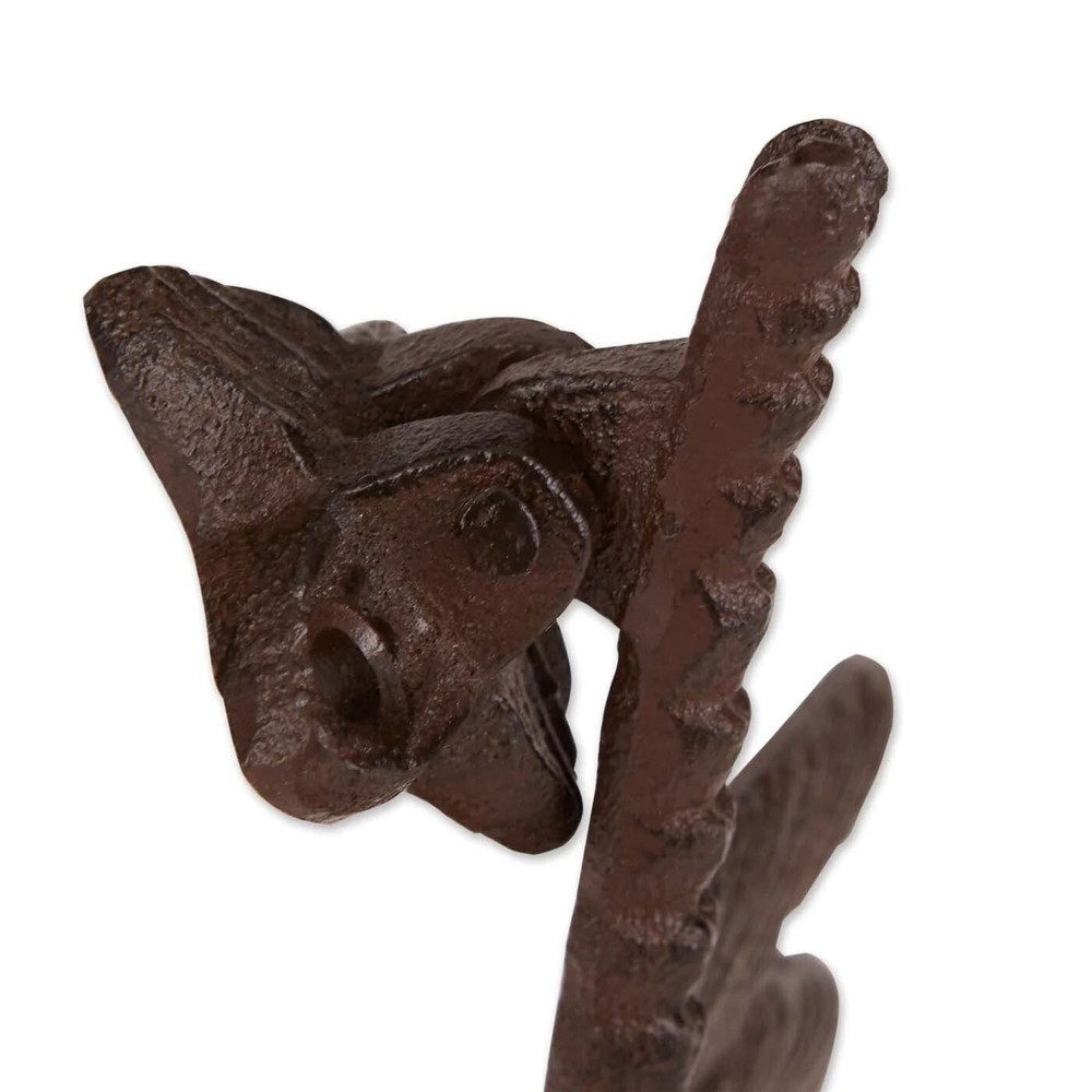 DRAGONFLY DOOR KNOCKER CAST IRON