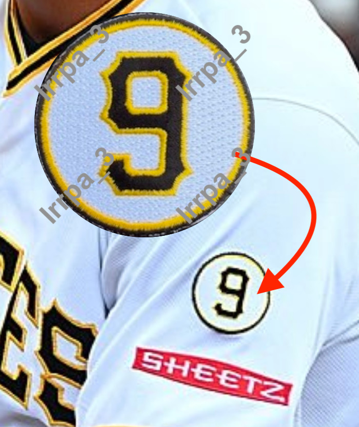 Bill Mazeroski Patch Memorial #9 Patch Pittsburgh Pirates Memorial Patch