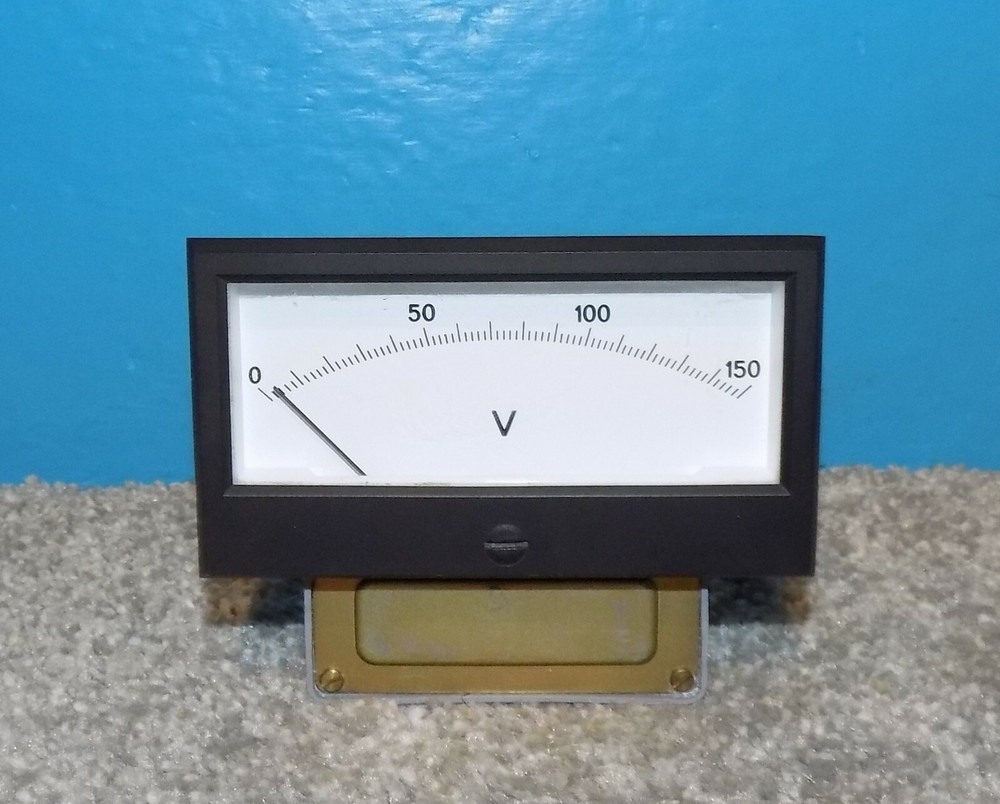 Sifam 0-150 DC Volts Panel Meter Voltmeter England
