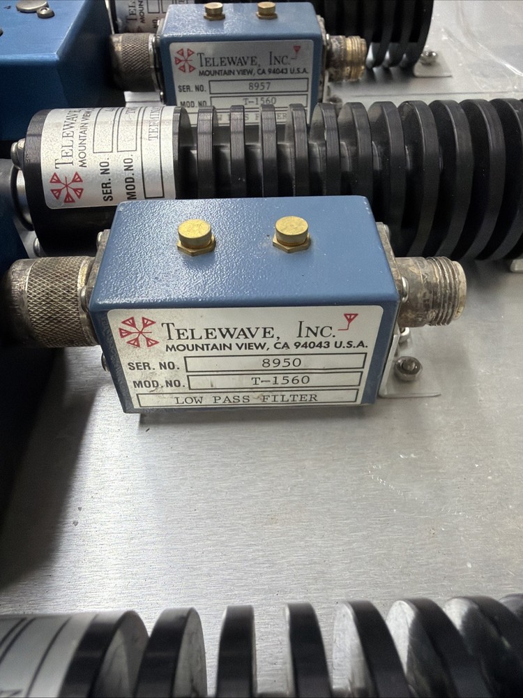 TELEWAVE Inter-mod Suppression Panel MODEL T1560/TS150PB1 VHF 400 WATT TESTED W