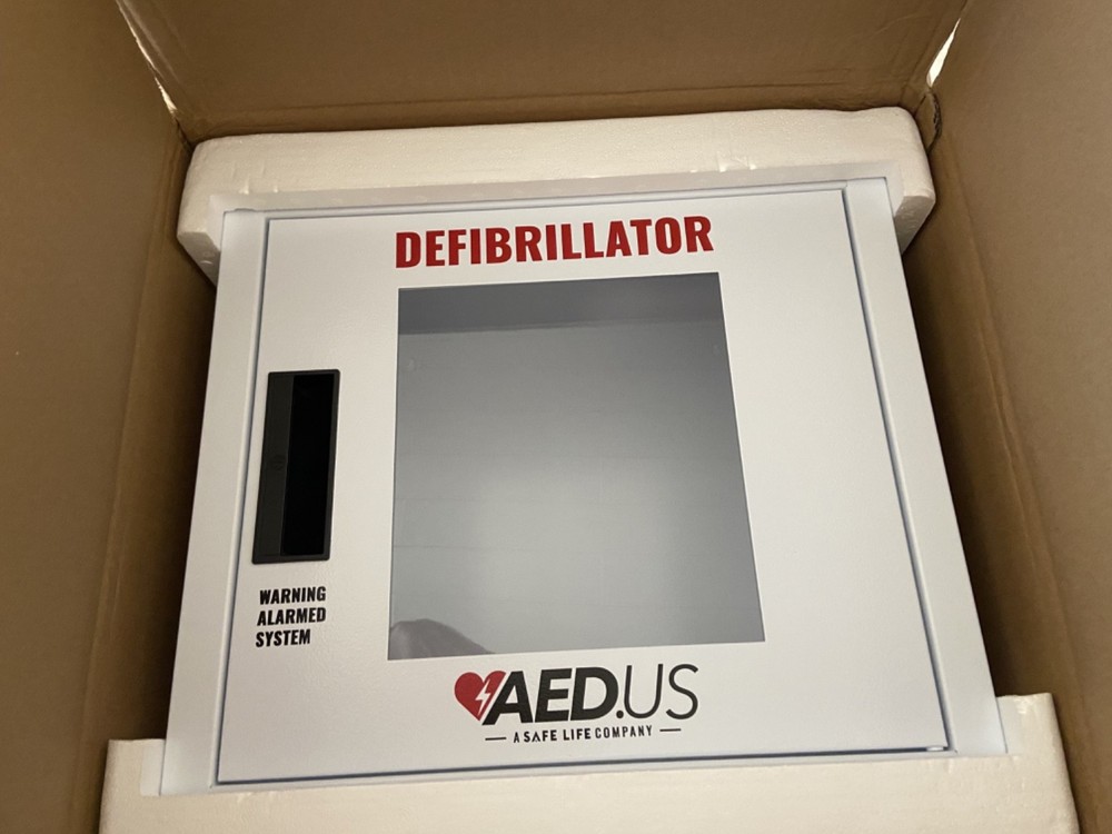 AED Alarmed Wall Cabinet - Large