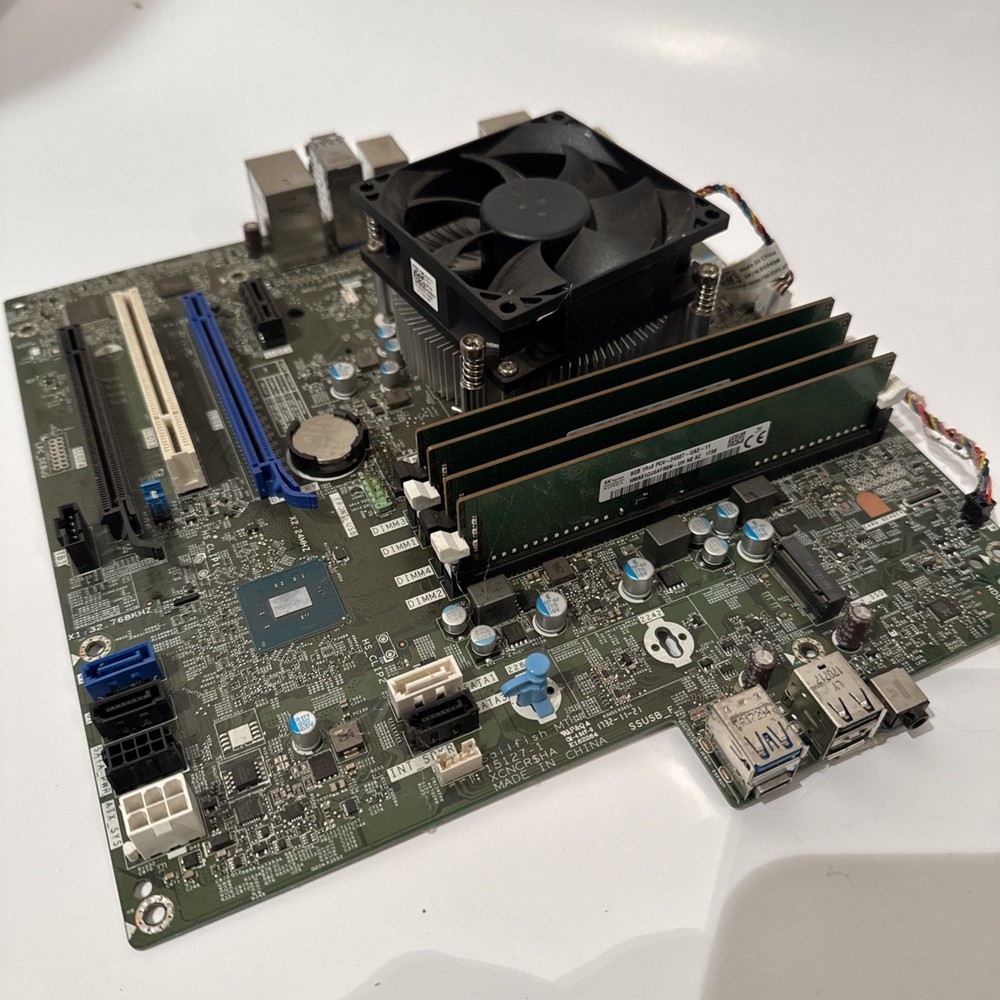 Dell 15127-1 Motherboad With CPU And 32 GB Ram!