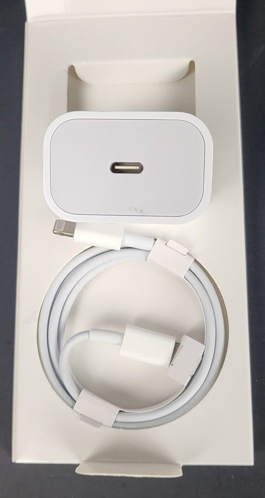 Upgraded iphone 20W Rapid Charge USB-C Wall adapter + C-L Data Cable 1/2/3 meter