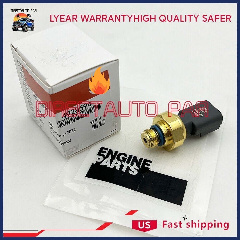 Genuine Cummins Pressure Sensor 4928594 for Cummins ISX ISM ISC ISB Exhaust Gas