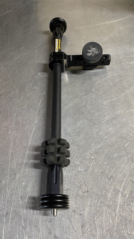Bee Stinger Microhex Complete System Archery Stabilizer Black 12 inch