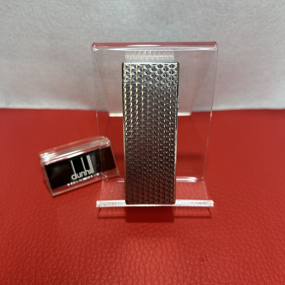 Overhauled Dunhill Rollagas lighter Silver d mark without box