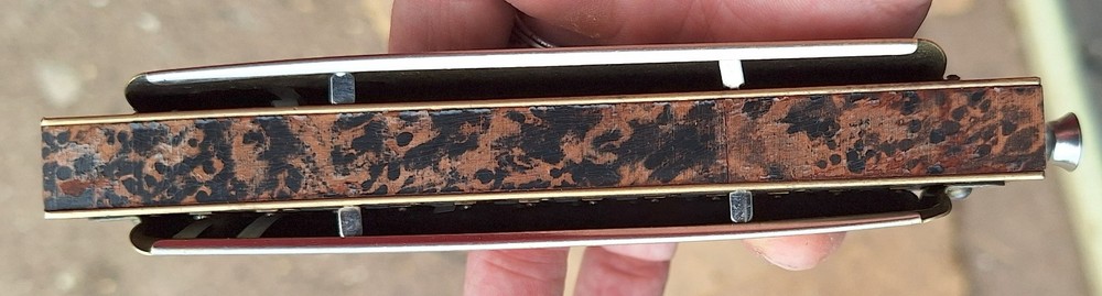 Beautiful Vintage HOHNER Super Chromonica Harmonica Great Condition