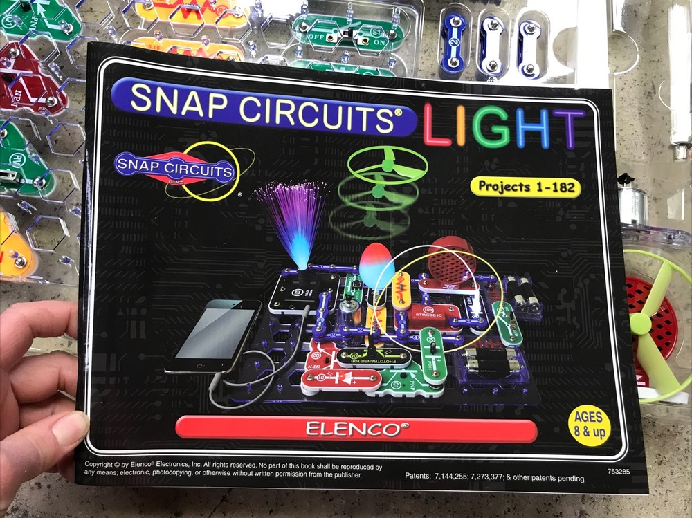 Elenco Snap Circuits LIGHT (SCL-175) Educational Electronics 100% Complete