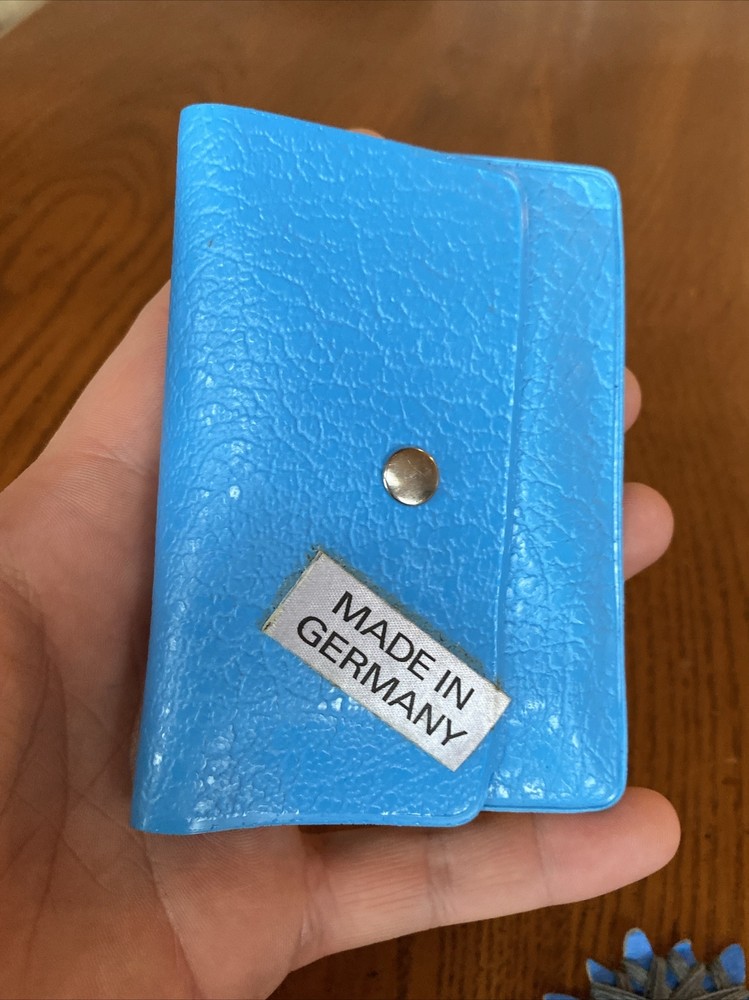 Vtg Army Military Sewing Uniform Repair Kit Made In Germany Thread Needle Button