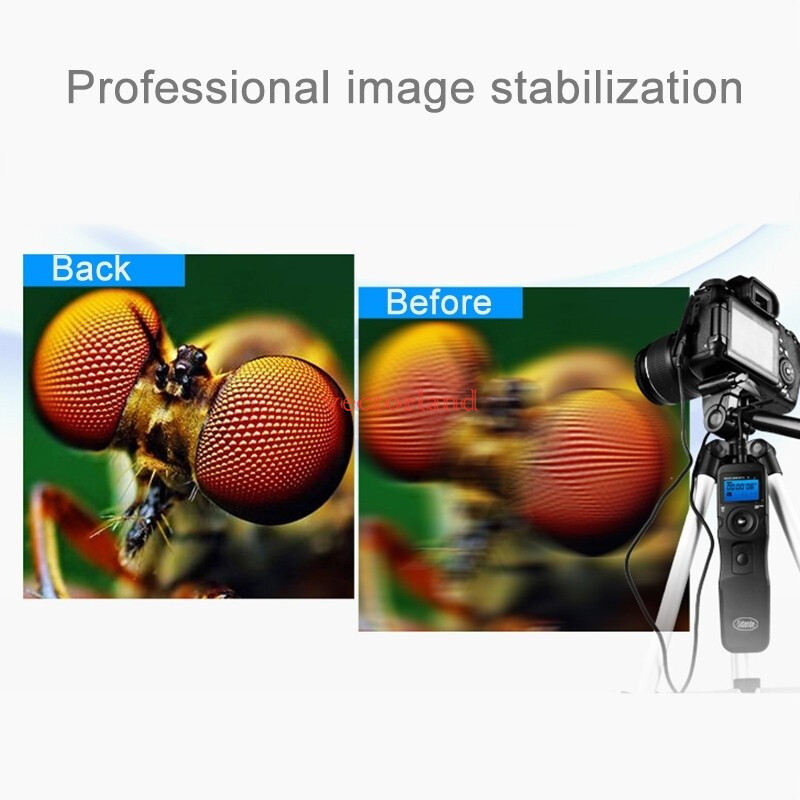 Timer Remote Control Intervalometer for Canon 5D 6D 7D 10D 20D 30D 40D 50D D60