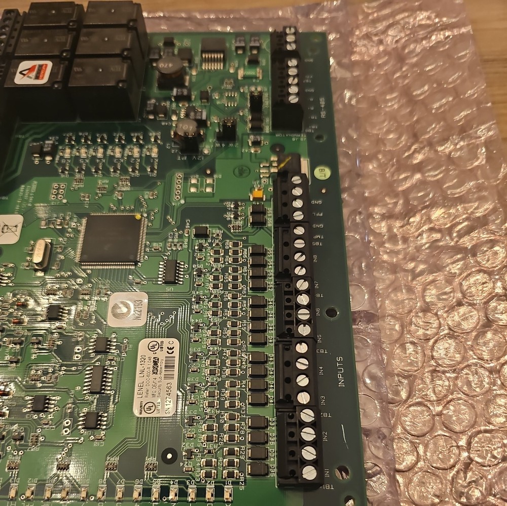 LENEL LNL-1320 Dual Reader Interface Module (Green Board) Used