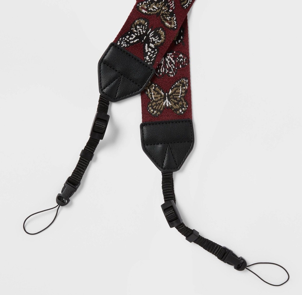 🥥 Heyday Butterfly Camera Neck Strap Camera Strap🆕AS SHOWN