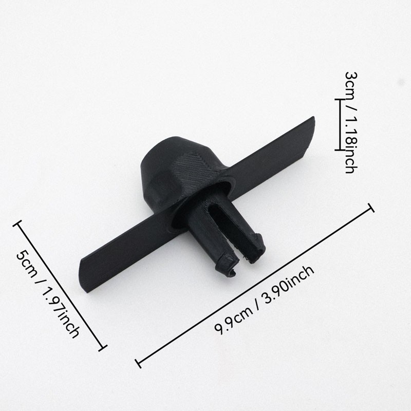 1/2PC Agitator Replacement Part Compatible with Echo RB-60 Broadcast Seeder Tool