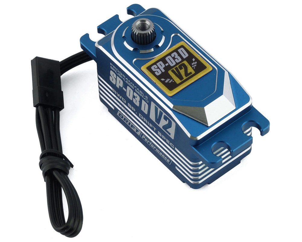 Yokomo SP-03 D V2 Programable Brushless Drift Servo (Blue) [YOKSP-03DV2BL]