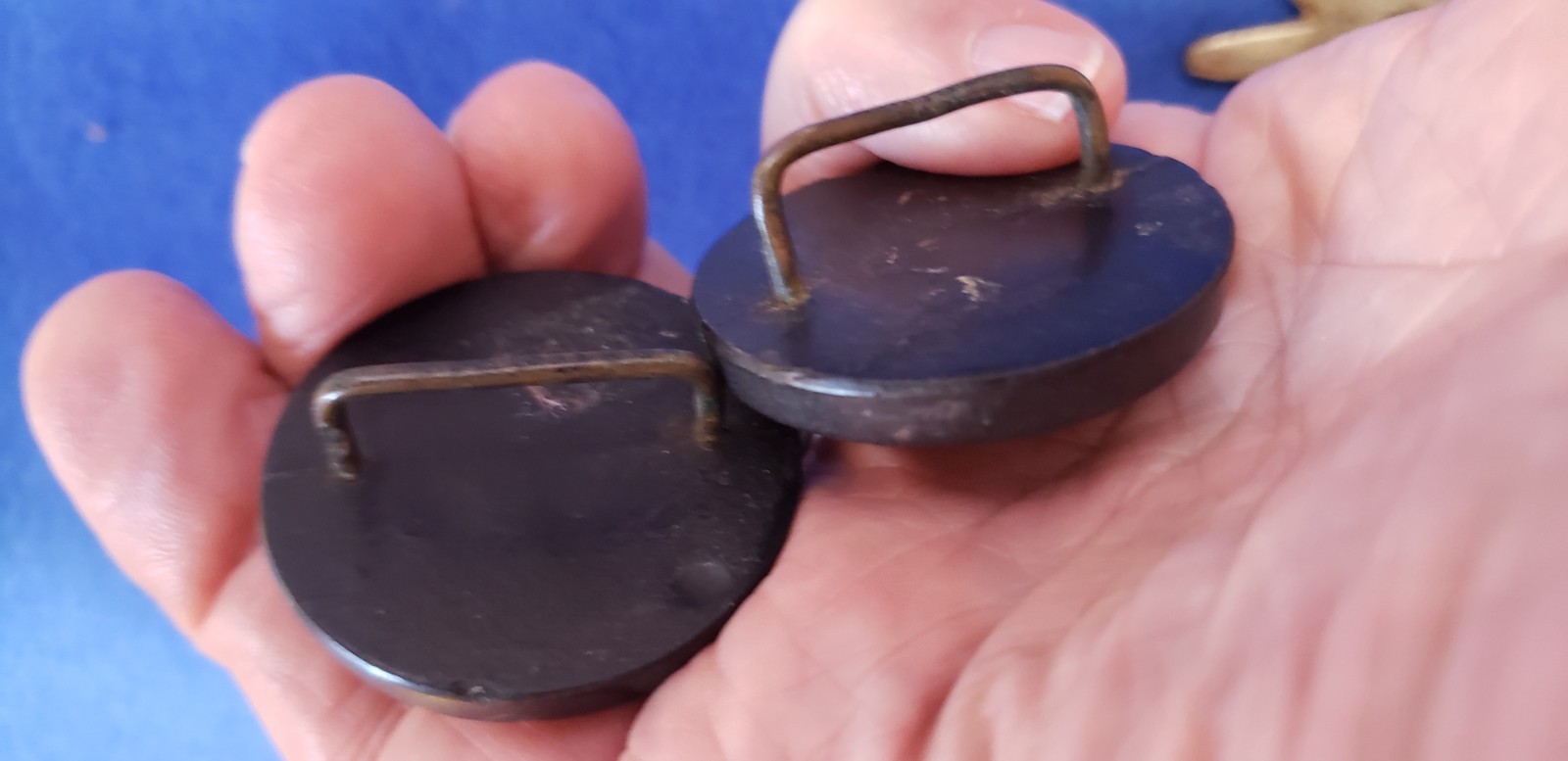 Briddle Rosettes (3) pair of spur rowels