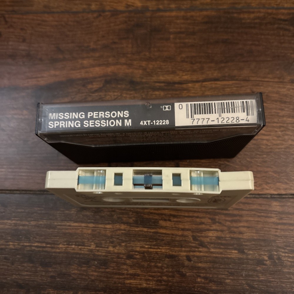 Missing Persons Spring Session M Cassette Tape 1982 Capitol Records 4xt 12228