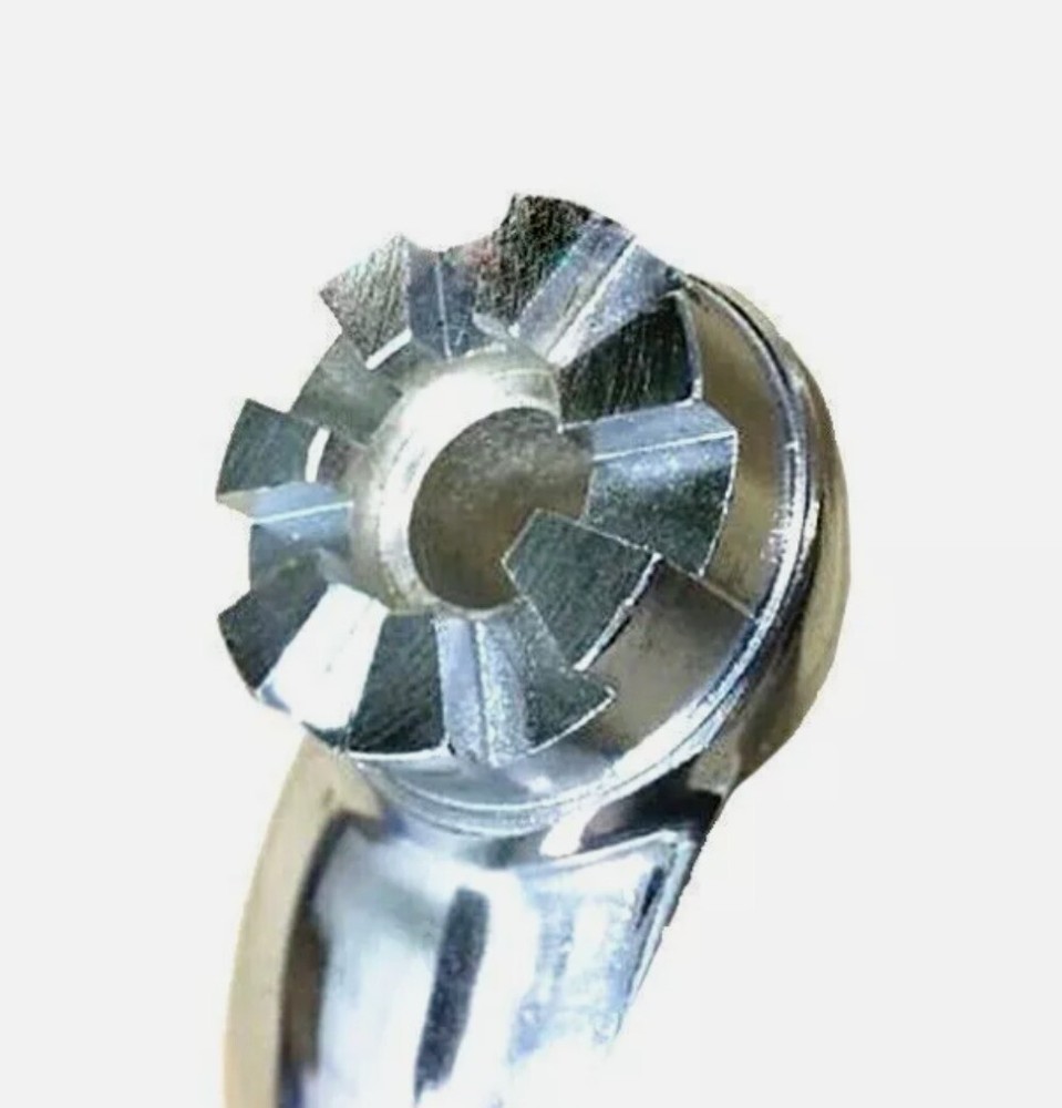1 Set Milling Machine Part- Elevating Knee Crank Handle 7-teeth