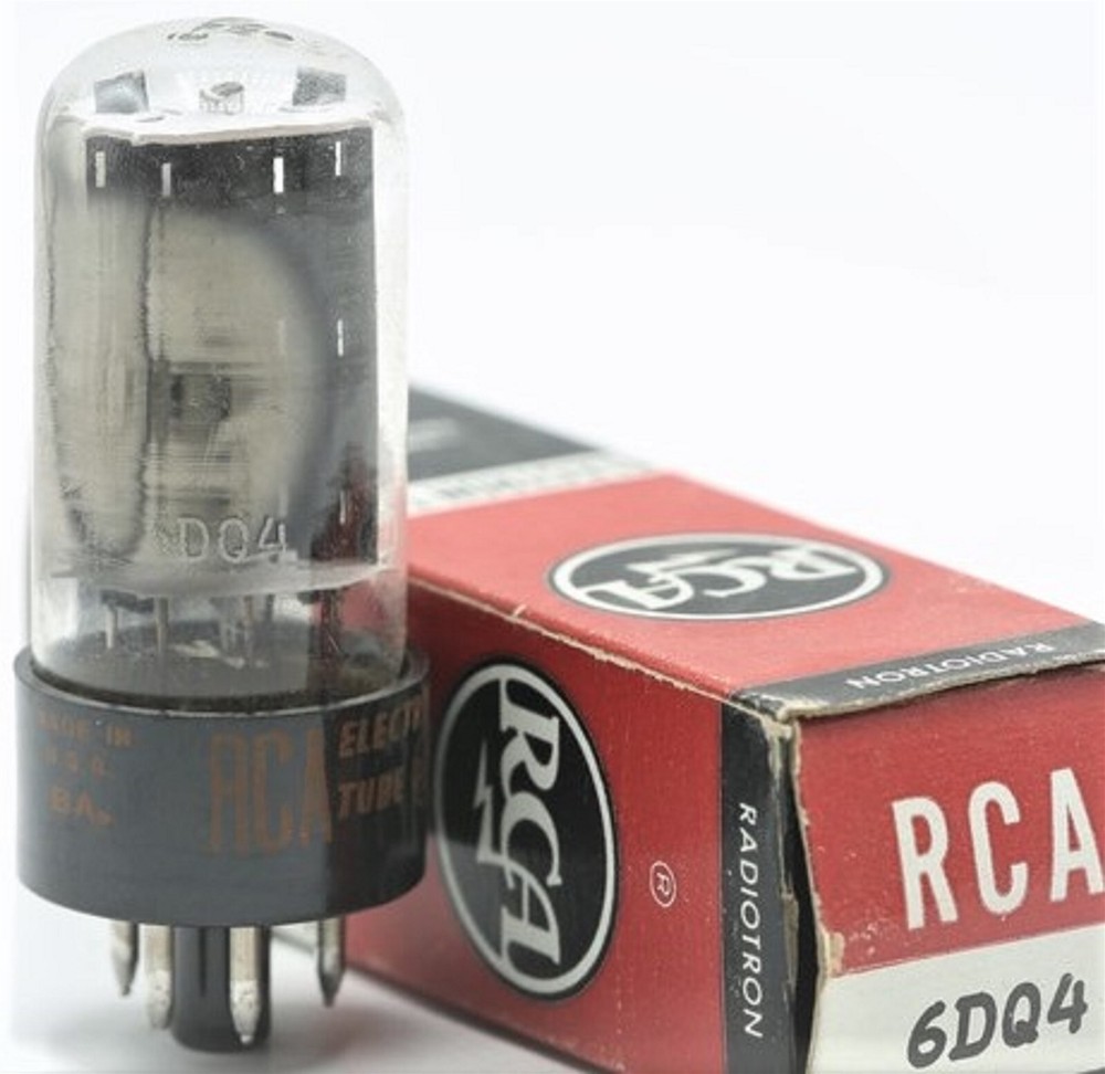 6DQ4 TUBE RCA TESTED & BOXED VINTAGE COMMERCIAL SURPLUS