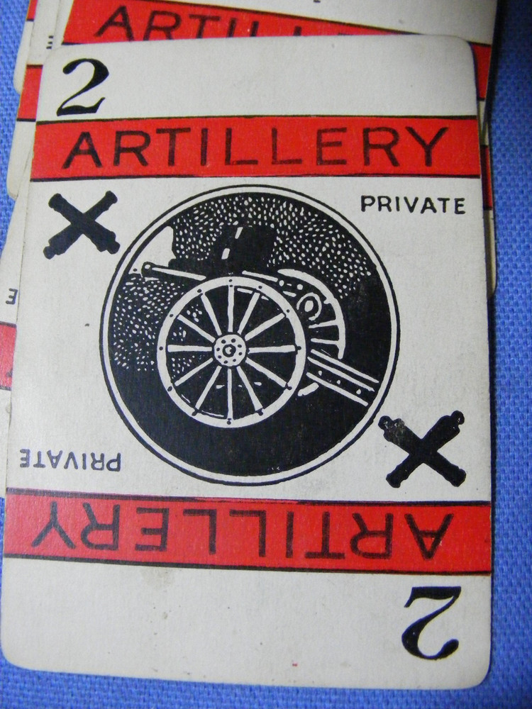 Vintage WW1 Card Game