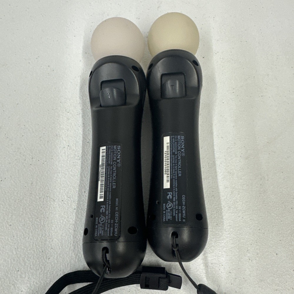 Sony PlayStation PS3 USB Move Motion Camera & Motion Controllers Untested As Is