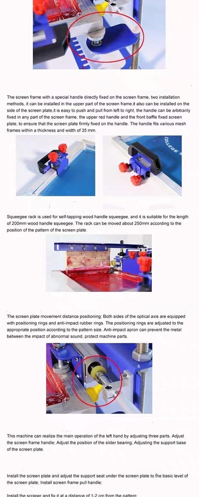 6.7" (170mm) Precise Cylindrical Conical Screen Printing Machine