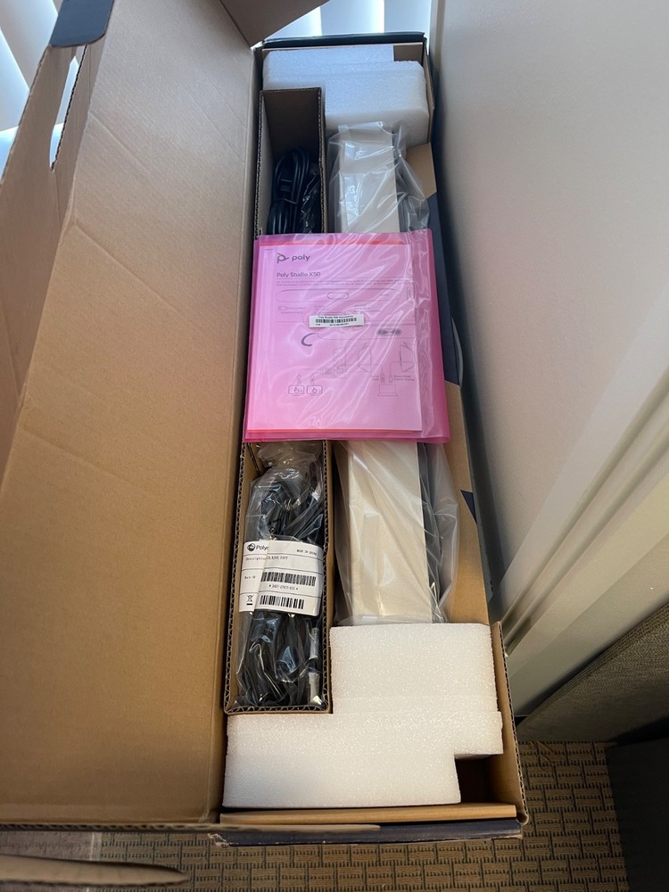 Poly Studio X50 Video Conferencing Bar & TC8 Touch Controller