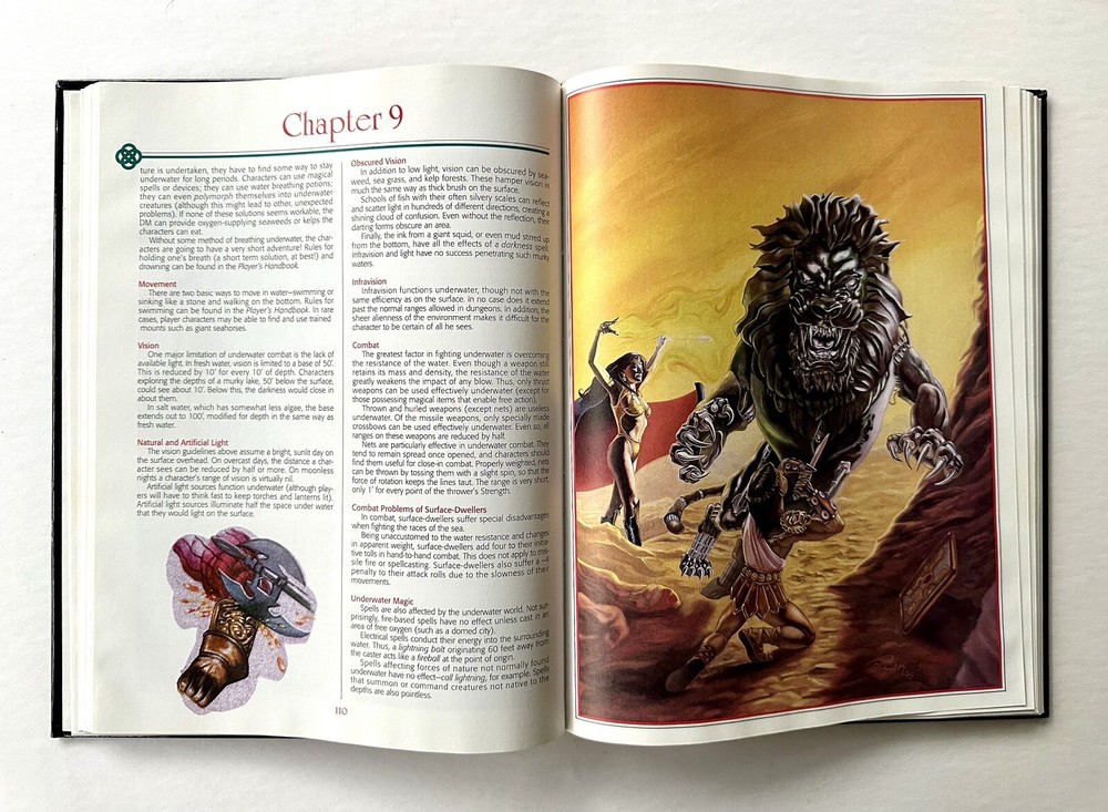 Advanced Dungeons and Dragons Dungeon Master's Guide #2160 2nd Edition 1st Print