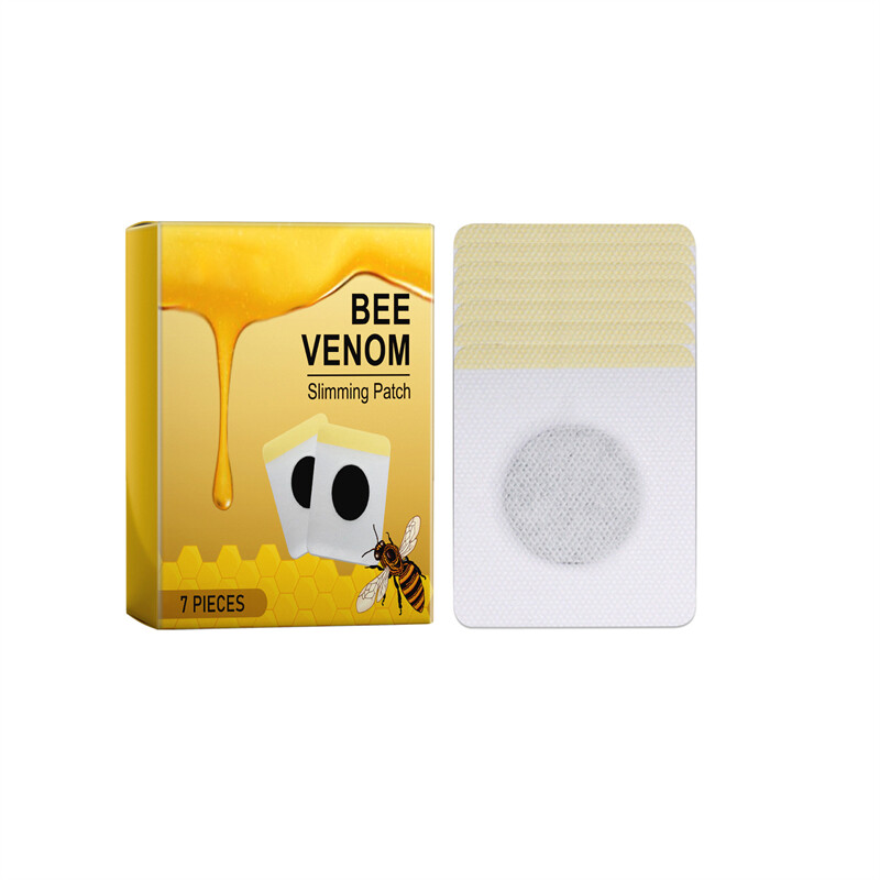 35PCS/5BOX Bee Venom Circulatory Drainage Slimming Patch NEW