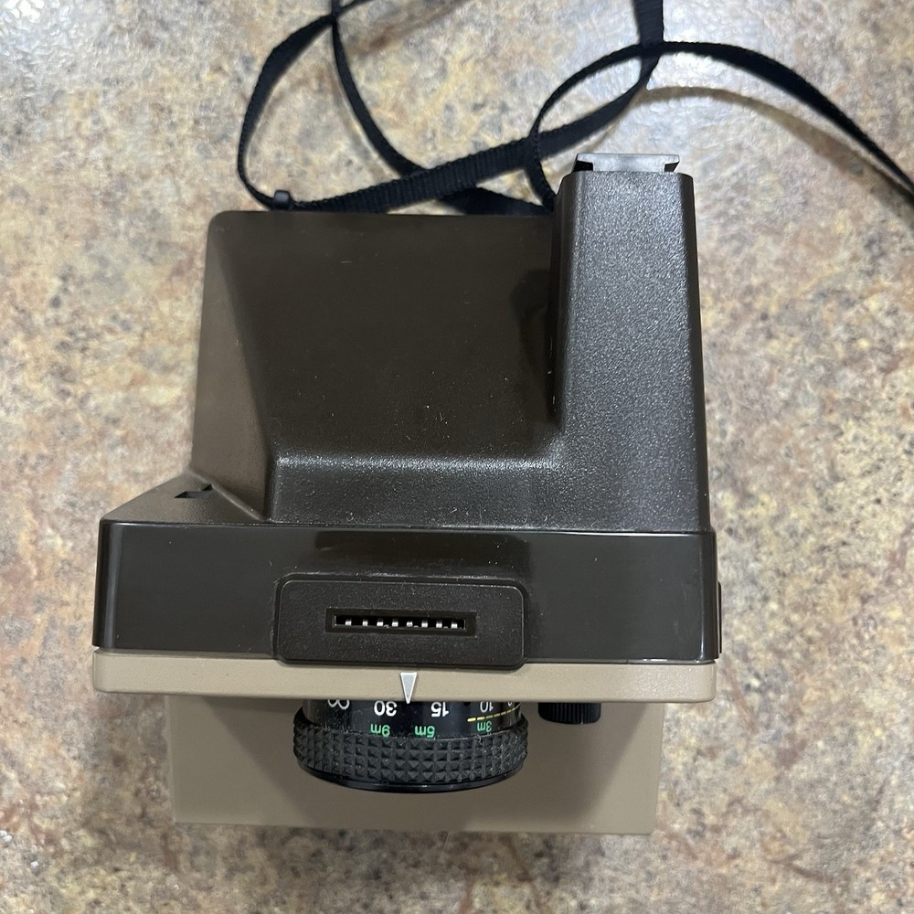 Polaroid Land Camera Pronto! With Strap| UNTESTED