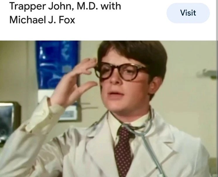 MICHAEL J FOX Scene FIRST TITLE ROLE CALL SHEET TRAPPER JOHN 1981 "BRAIN CHILD"