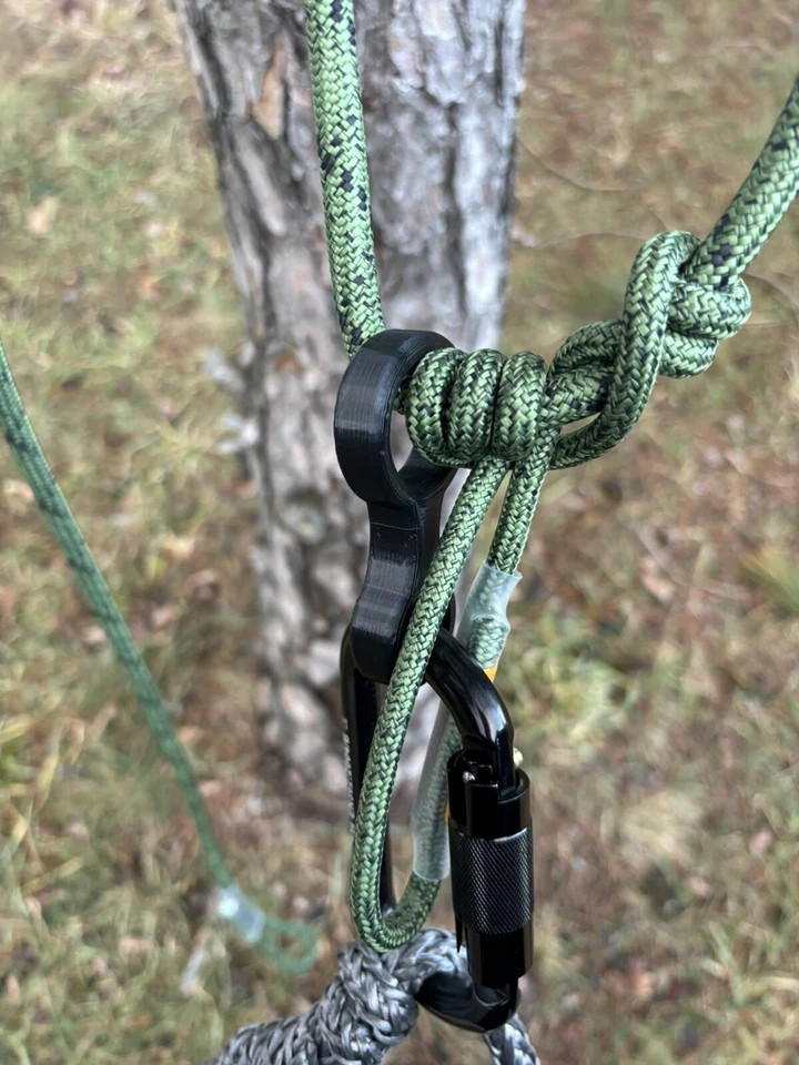 Saddle Figure Aider Tether/Linesman Ascender