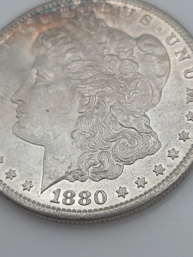 1880 S $1 Morgan Silver Dollar