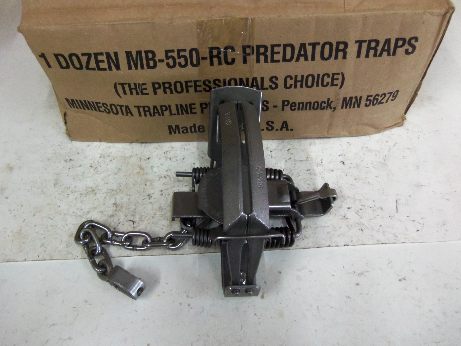 MB 550 RC Offset 4x4 Traps Trapping Minnesota Brand Coyote Bobcat