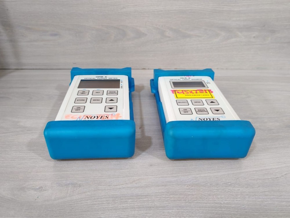 Noyes OPM6 Optical Power Meter + OLS6 Optical Light Source - Tried & Tested