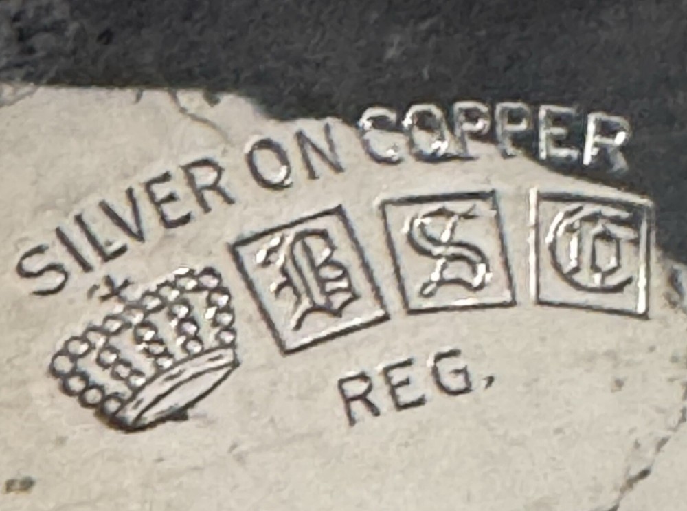 Birmingham Silver Plated Sugar & Creamer Set