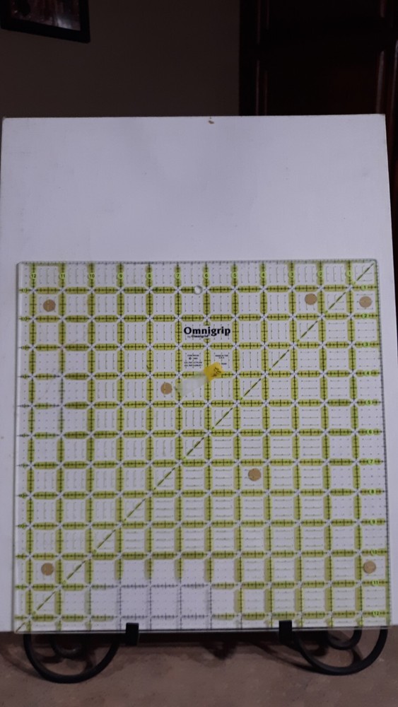 Quilting Template Omnigrid Cutting Guide 12x12- 2003- #RN125