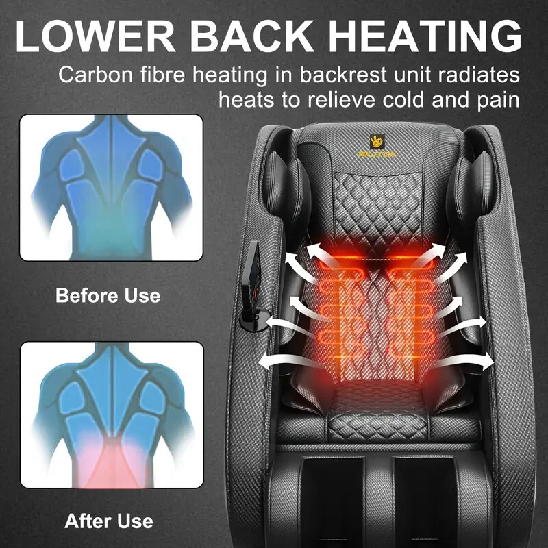 Massage Chair Recliner - Zero Gravity, Full Body Massage, Heating Element