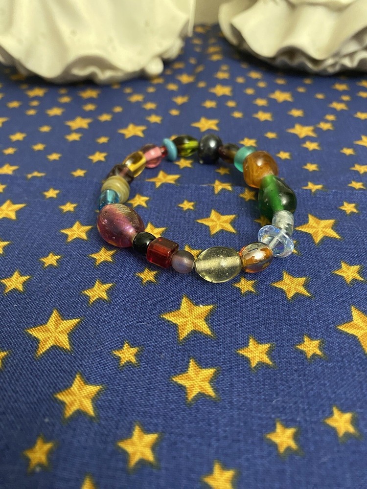 Glass Bead Bracelet - Handmade