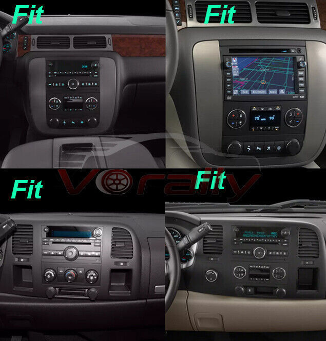 For Chevrolet Silverado 1500 2008-2013 Android 13 Carplay Radio GPS WIFI FM 32G