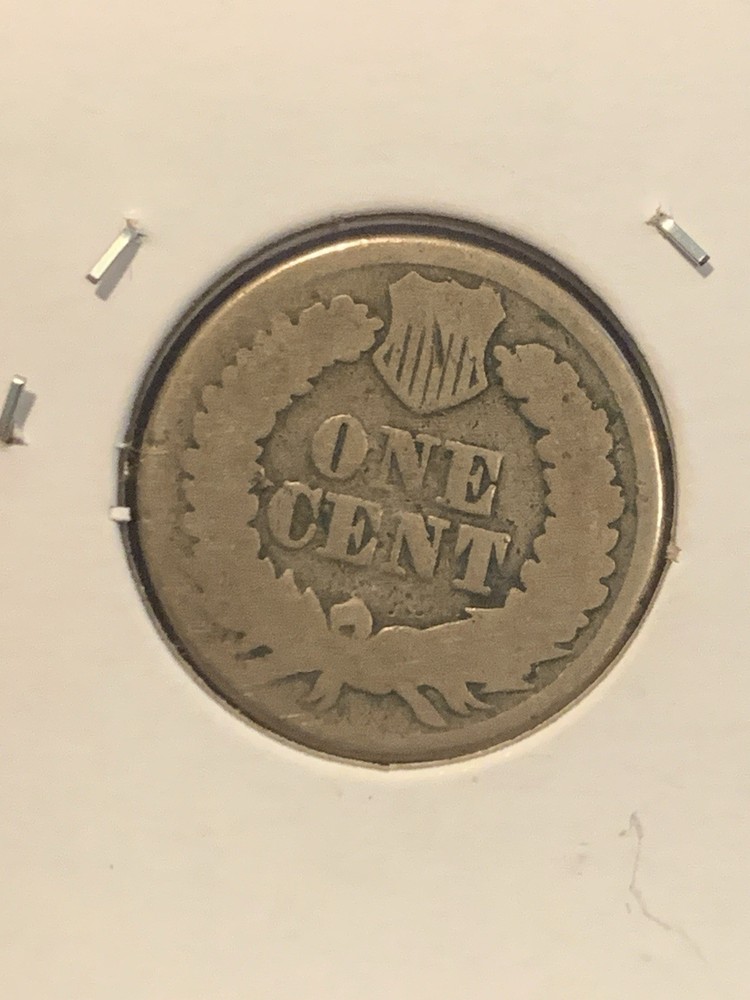 1863 Early Date Indian Head Penny One Cent